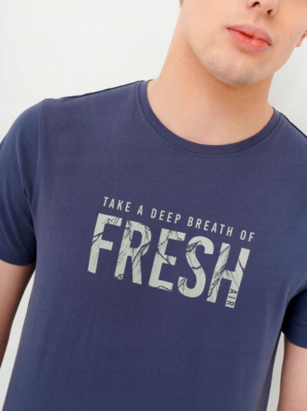 Футболка Outhorn HOL21-TSM610-22S р.XL темно-сірий