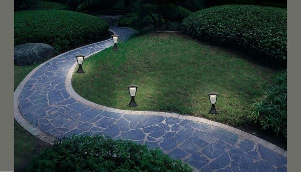 Ліхтарний стовп Lamperia Essex LED 7 Вт IP54 чорний 370006 