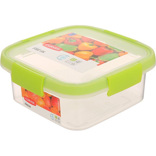 Контейнер с крышкой Fresh 900 мл квадратный Curver