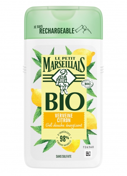 Гель для душа Le Petit Marseillais Вербена и лимон 250 мл