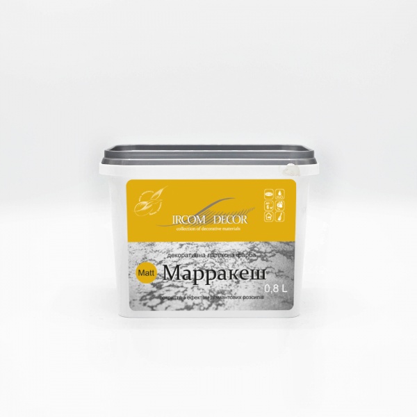 Декоративна фарба Ircom Decor Марракеш Matt 0,8 л