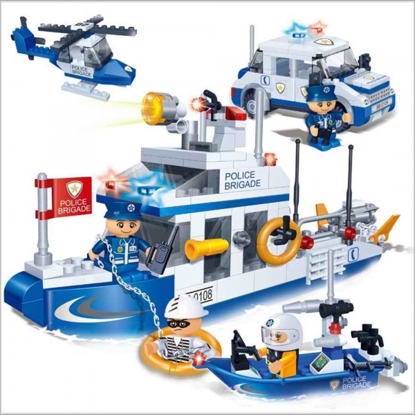 Конструктор BanBao New Police Поліцейська техніка 8342 8342