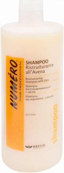 Шампунь Brelil Numero с экстрактом овса 1000 мл
