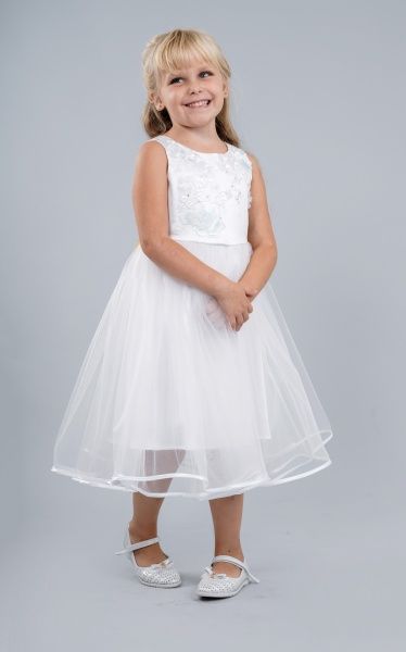 Сукня Sasha р.140 білий 4075 