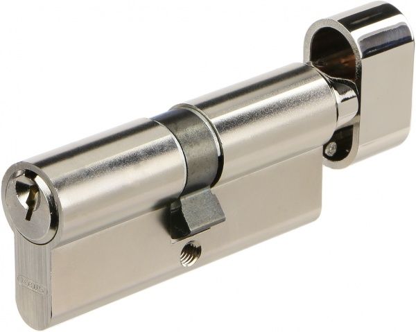 Циліндр Abus KE45 35x35 ключ-вороток 50 мм матовий нікель