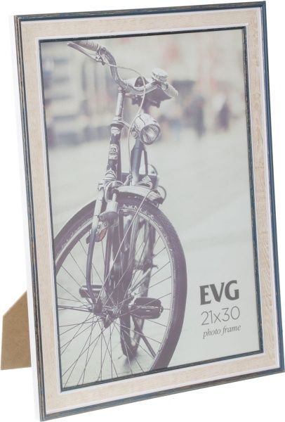 Рамка для фото EVG Deco PB69-C IVORY 21х30 см бежевый с синим 