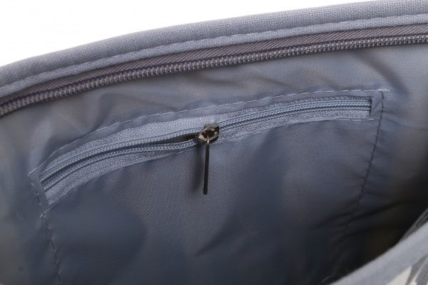 Косметичка Полоска Макси B5111 серый 