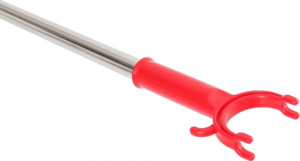 Захват для плечиков телескопический 142 см серебряный