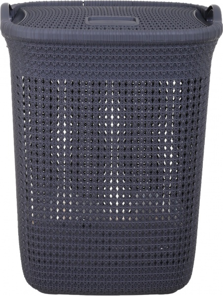 Кошик для білизни RIO KNIT 65 л 439х357х583 мм коричневий 