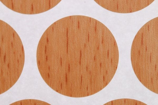 Заглушка на мініфікс самоклеюча бук 24 шт DC