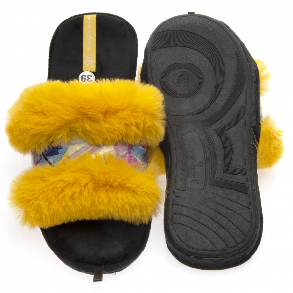 Тапки домашние Home Story 211703-9 р. 38 желтый 