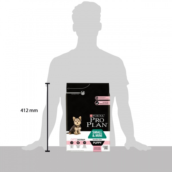 Корм сухий для малих порід Pro Plan Puppy з лососем 3 кг