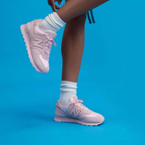 Кроссовки New Balance WL574SLA р.37 розовый