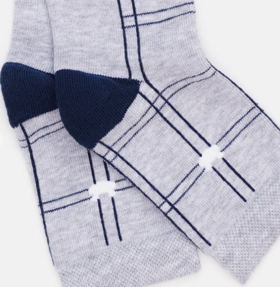 Носки детские для мальчиков Steven 33029 р. 26-28 светло-серый меланж 