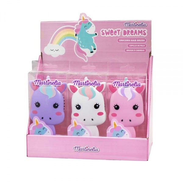 Аксессуар Martinelia Расческа для волос Радужный единорог 3014W