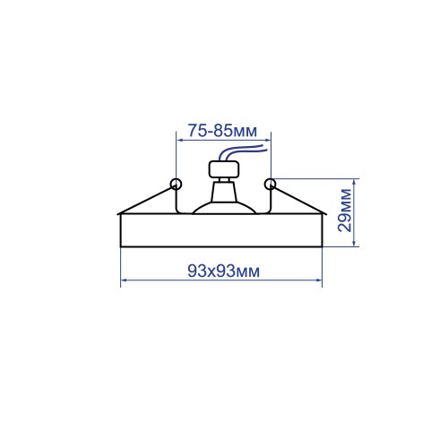 Світильник вбудовуваний (Downlight) Feron DL0380 MR16 білий 