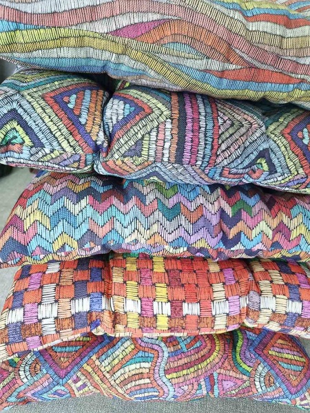 Подушка на стул MixPrint 503 мозаика Прованс