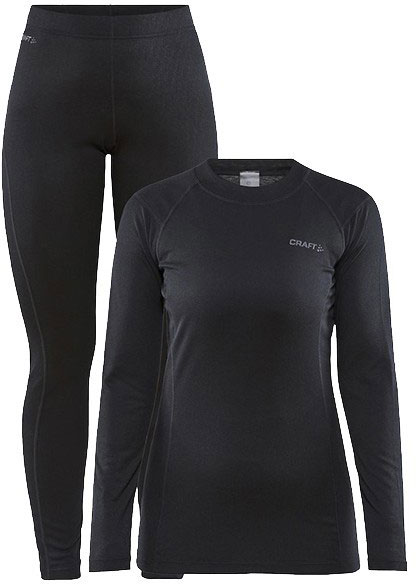 Комплект термобілизни Craft Core Warm Baselayer Set 1909708-999000 р.L чорний
