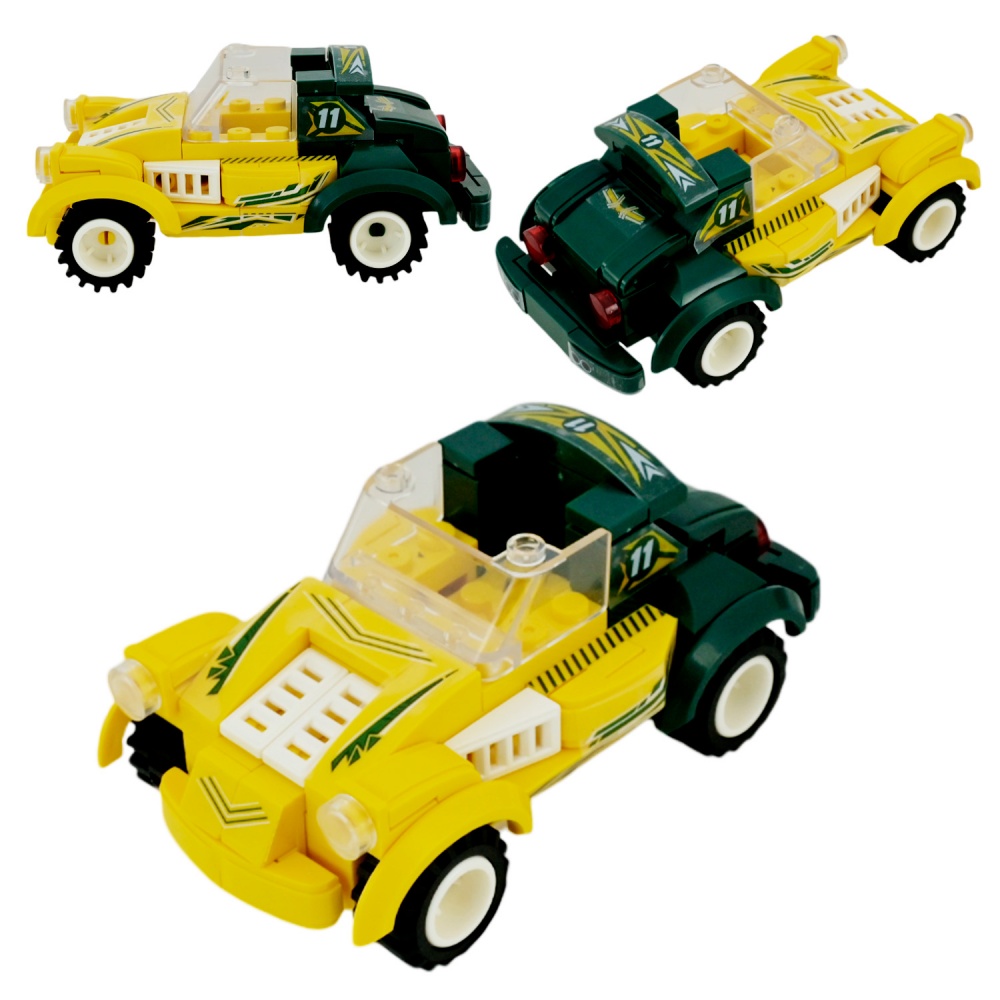 Конструктор Iblock Kids hits JUNIOR Мегакари KH52/004