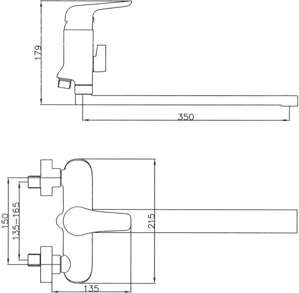 Змішувач для ванни Scandispa Edda FF4071-22
