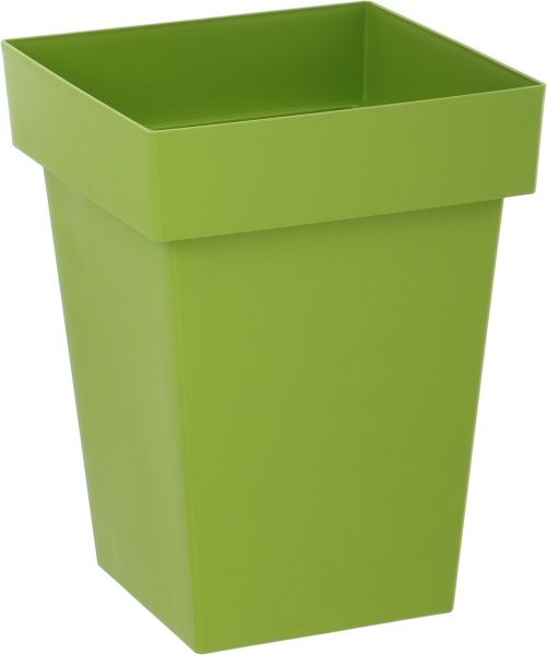 Горшок пластиковый Sanja IPPI Мелроуз квадратный 81,6л зеленый 