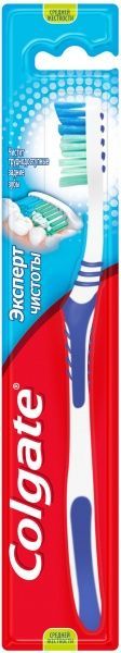 Зубная щетка Colgate Экстра Чистота средней жесткости 1 шт.