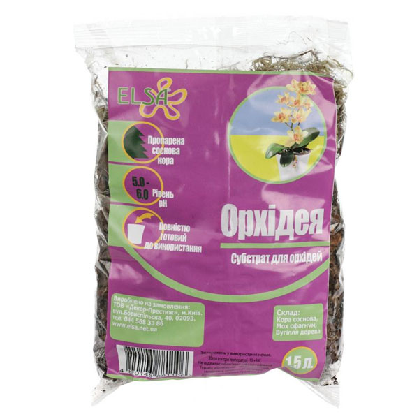 Субстрат Elsa для орхидей 1,5 л