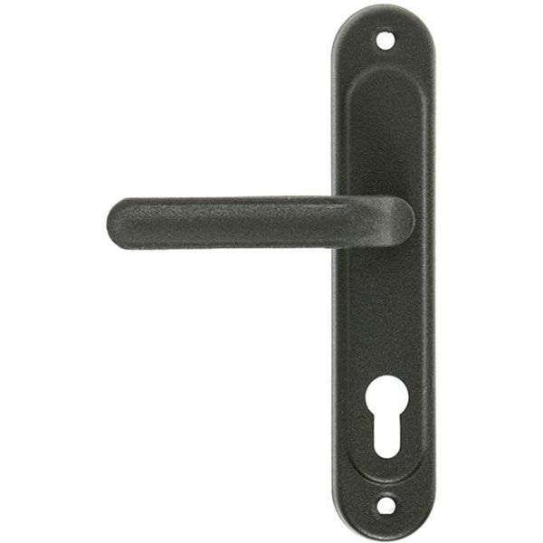 Замок врізний з ручками  Мотор Сич Ф1В ЗВ4-6.111-6 PZ 72 мм чорний/