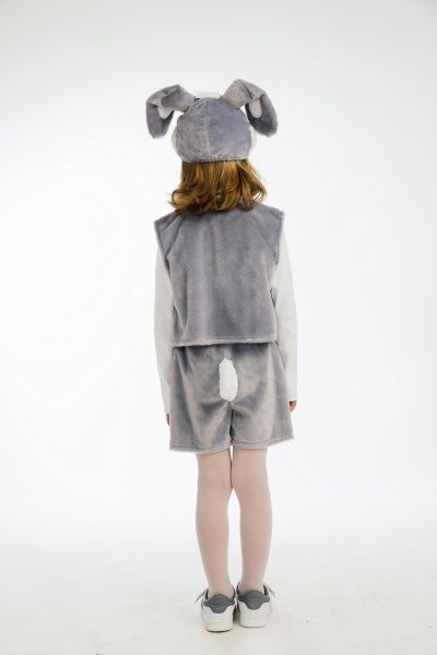 Костюм карнавальний КАРНАВАЛІЯ Зайченя сірий 4-7 років р.116-122 