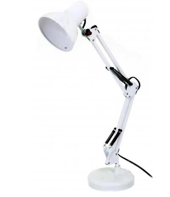 Настольная лампа Accento lighting 1x60 Вт E27 белый ML-800A-BK