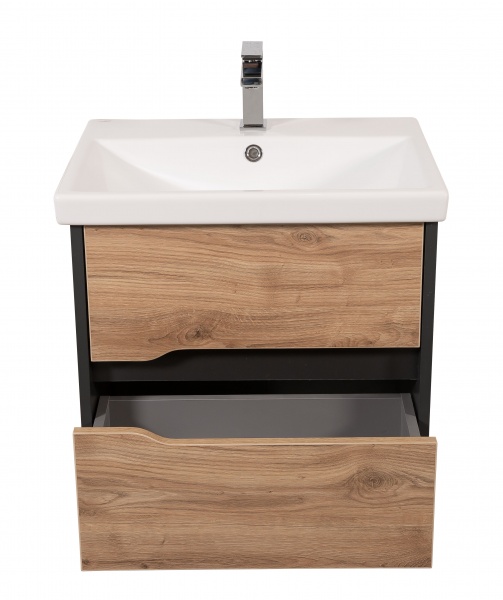 Тумба подвесная Aqua Rodos Сидней с умывальником Elite 60 см