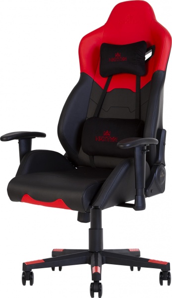 Крісло Nowy Styl HEXTER MX R1D TILT PL70 ECO/01 BLACK/RED FR чорний/червоний 