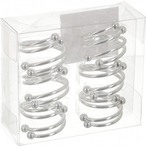 Набор колец для салфеток Silver Branch 6 шт