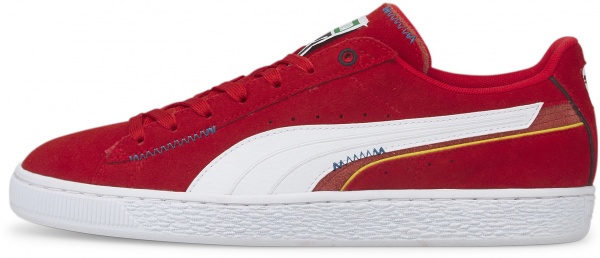 Кроссовки Puma Suede Displaced 38287506 р.UK 9,5 красный