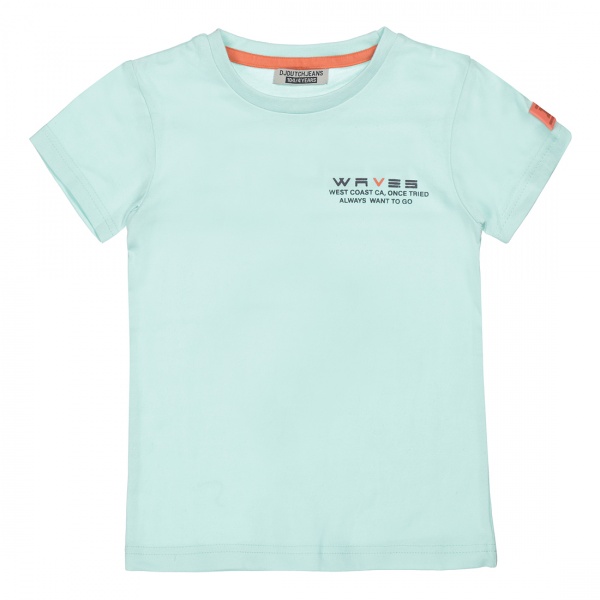 Футболка для хлопчиків DJ Dutchjeans р.140 блакитний V42136-45 