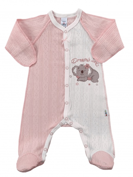 Комбинезон для девочки ТМ Софія Коала р.56 пудра 340156 