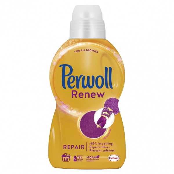 Гель для машинной и ручной стирки Perwoll Renew для ежедневной стирки 0,96 л 