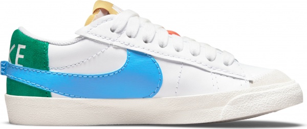 Кроссовки Nike BLAZER LOW '77 JUMBO DQ1470-100 р.40,5 разноцветный