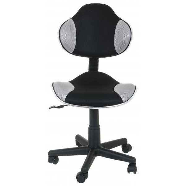 Крісло Сафир чорно-сірий