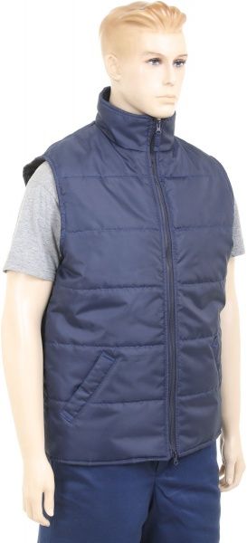 Жилет рабочий Trident Bora утепленный рост 3/4 р. 48-50 синий