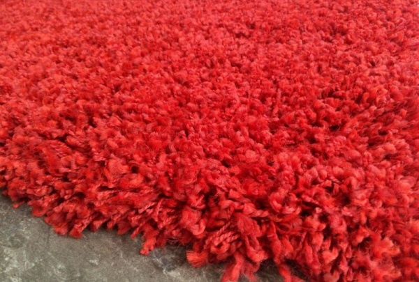 Ковер Balta Luxury Shaggy 7001/10 160x230 см красный 