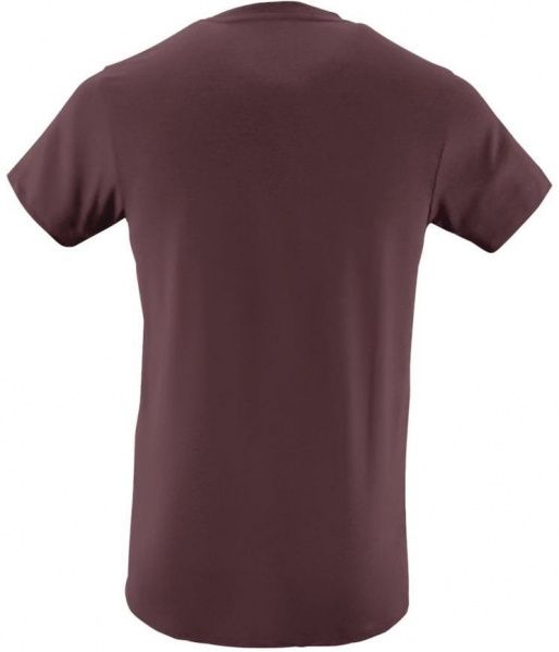 Футболка Sol's Regent fit р. XXL теплый винно-красный