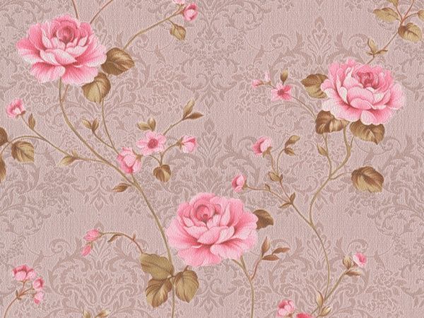 Обои бумажные Славянские обои Colorit Пиония 8146-06 0,53x10,05 м