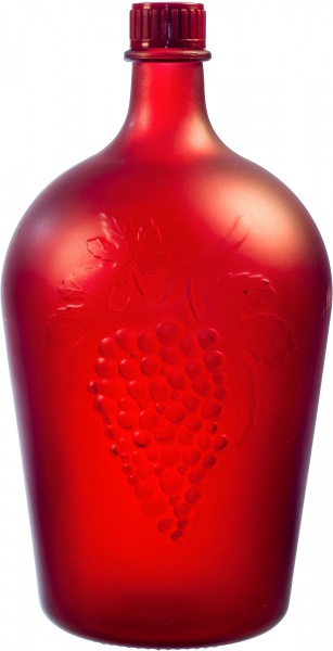 Пляшка з кришкою Ровоам 4,5 л червоний мат GlassGo