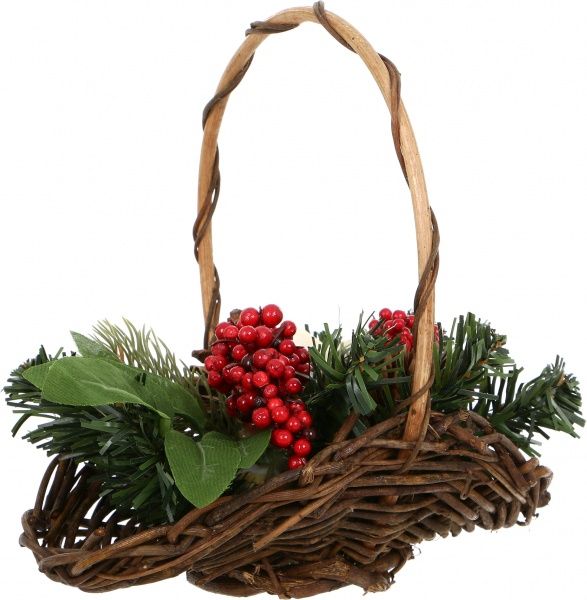 Декорация Корзинка 20 см W01-1258/32 