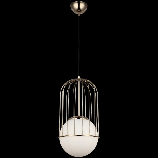 Люстра подвесная Vio Concept by LUCEA Capola 1x40 Вт Е27 золотой 1565-80-11 