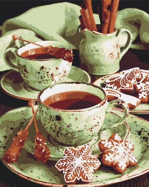 Картина за номерами Пряники м'ятні BS52724 40x50 см Brushme 