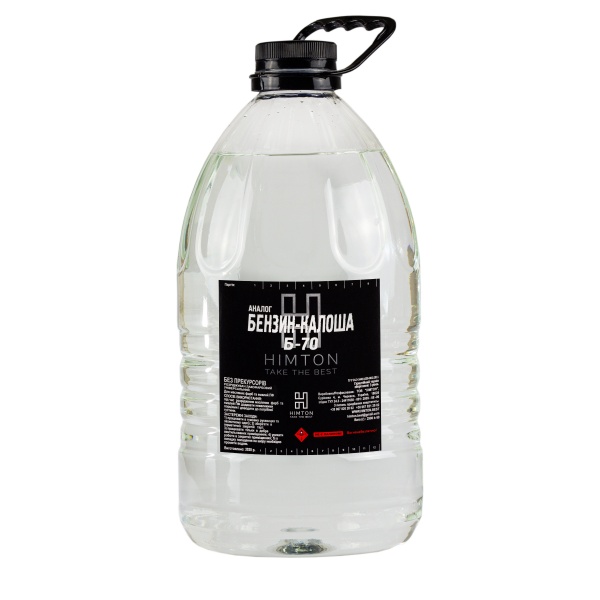 Растворитель Бензин-калоша Б-70 аналог, ПЭТ Himton 4 л