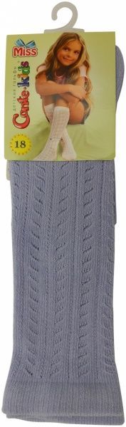 Conte-Kids MISS 027 р.18 светло-серый 