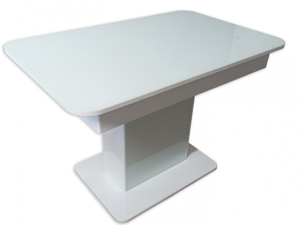 Стол раскладной Бостон-В 1100(1450)x700x740мм белый/белый